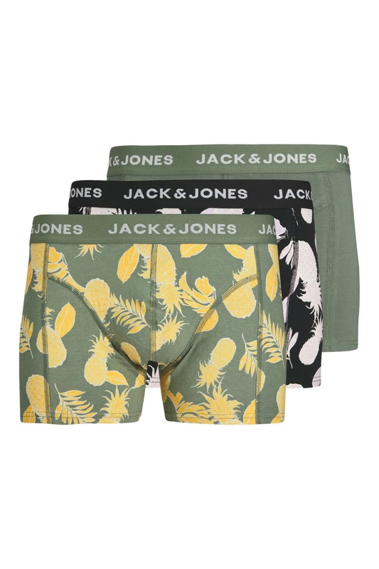 Jack&Jones Erkek 3'lü Boxer Set 12256550