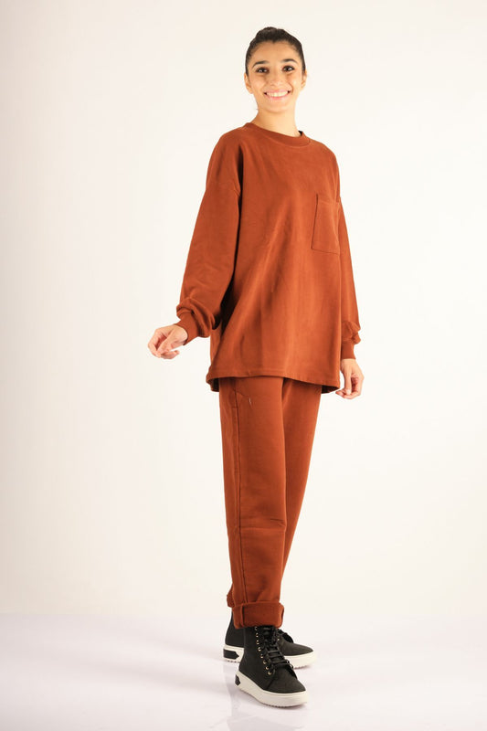 A.Vintage Oversize Kadın Eşofman Altı - Rahat ve Şık Günlük Stil