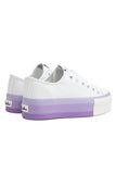 Benetton Minimalist Platform Kadın Sneaker - Günlük & Streetwear