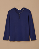 büyük beden v yajakı uzun kollu şerit detaylı bluz Gala-Xi