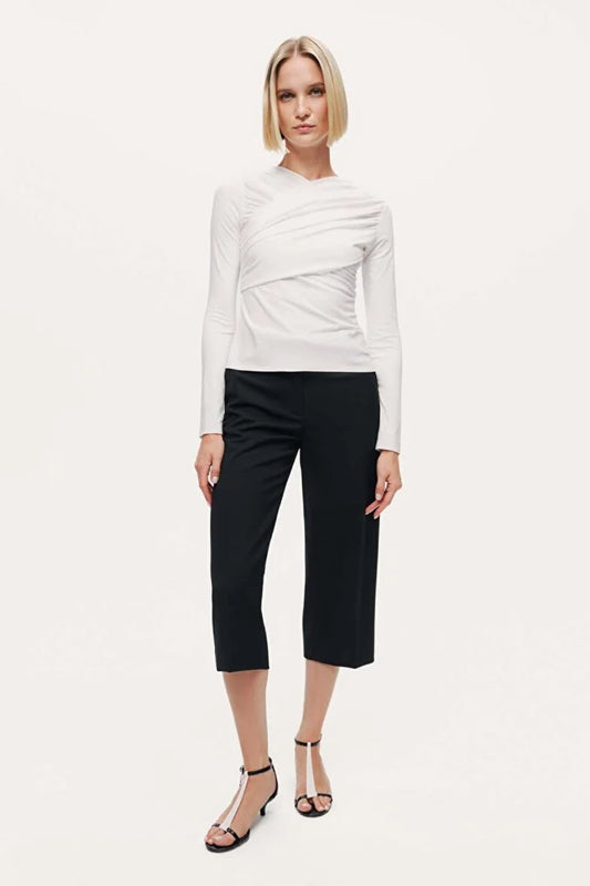 Drape Detaylı Bluz Nocturne