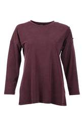 On Kadın Oversize Uzun Kol Minimalist Bluz - Rahat ve Şık