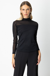 On Dik Yaka Tül Mixli Bluz On