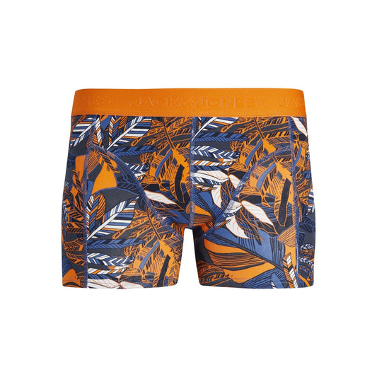 Jack&Jones Erkek Boxer Şort - Tropikal Desen - Rahat ve Şık