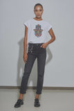 BSB Minimalist Yüksek Bel Delikli Midi Kot Pantolon - Günlük & Şık
