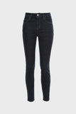 BSB Kadın Yüksek Bel Dar Paça Kot Pantolon - Minimalist Stil