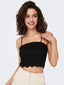 Only Kadın Dantelli İnce Askılı Crop Büstiyer - Minimalist Yazlık