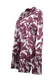 büyük beden desenli gömlek tunik Gala-Xi