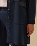 Büyük Beden Taş Detaylı Jean Kap Gala-Xi