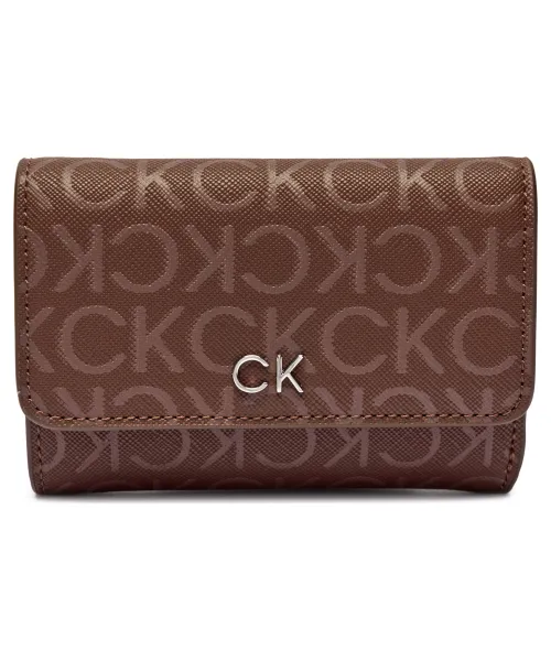 Calvin Klein Kadın Logolu Fermuarlı Cüzdan K60K612684