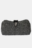 Explosion Metalik Boncuklu Clutch El Çantası - Gece Parti Davet