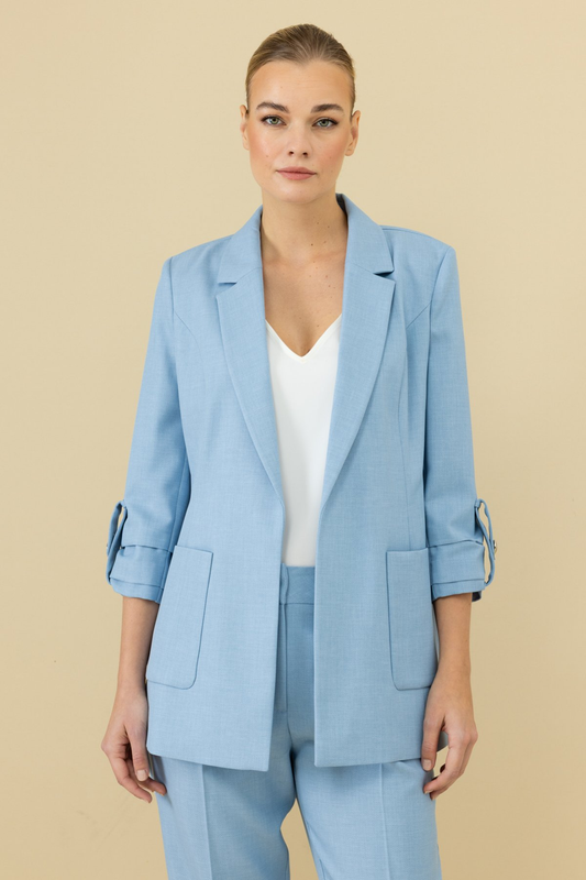 Ekol Kolu Apoletli Torba Cepli Ceket