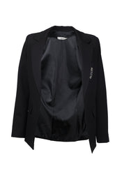 Ekol Oversize Minimalist Uzun Kol Kadın Ceket - Günlük & Şık