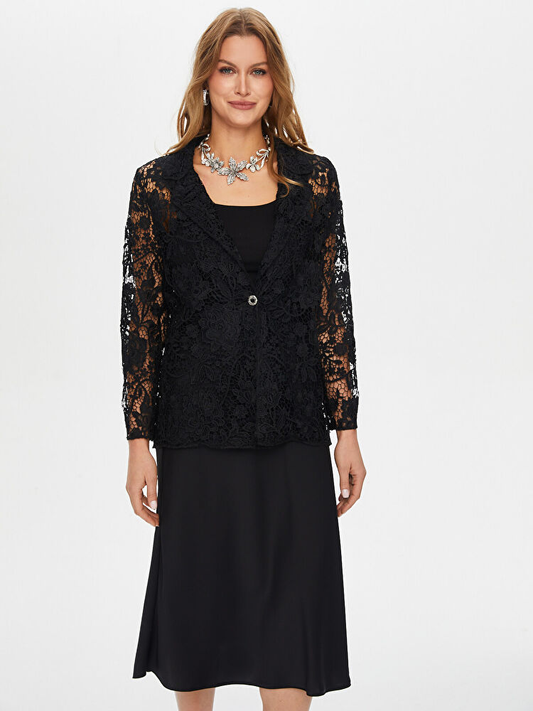 Dantel Blazer Ceket Faik Sönmez