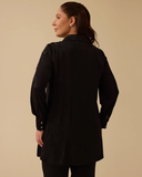 büyük beden taş detaylı parlak dokulu ceket Gala-Xi