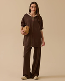 fermuarlı kapüşonlu kap Scl