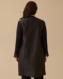 Büyük Beden Desenli Jakar Ceket Takim Gala-Xi