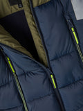 Erkek Çocuk Kışlık Kapüşonlu Mont-Minimalist Tasarım-Regular Fit