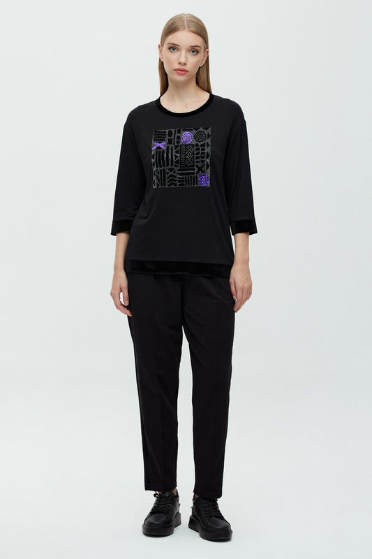 Daido Kadın Oversize Midi Pantolon - Minimalist Günlük Stil