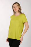 Daido Kadın Oversize T-Shirt - Kısa Kol Yuvarlak Yaka Minimalist Günlük