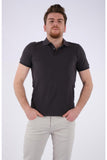 Desen Erkek Polo Yaka Kısa Kol T-Shirt - Minimalist ve Şık