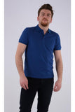 Desen Erkek Polo Yaka Kısa Kol T-Shirt - Minimalist ve Şık