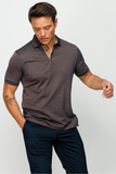 Desen Erkek Polo Yaka Kısa Kol Tişört - Regular Fit