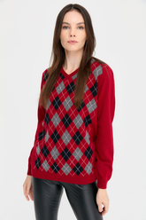 Desen Kadın Kazak DSN24K24034