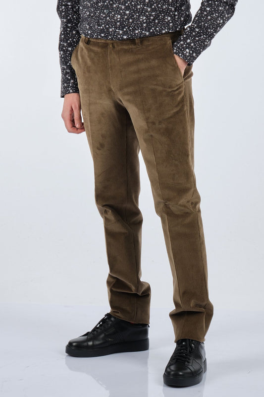 Ecer Minimalist Kadife Erkek Pantolon - Regular Fit - Günlük & Şık