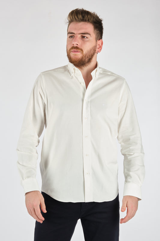 Ecer Erkek Uzun Kol Kadife Gömlek - Minimalist & Şık