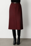 Ekol Kadın Midi Boy Minimalist Kalem Etek - Günlük Şıklık