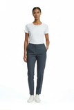 Ekol Minimalist Kadın Pantolon - Yüksek Bel Slim Fit Midi