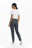 Ekol Minimalist Kadın Pantolon - Yüksek Bel Slim Fit Midi