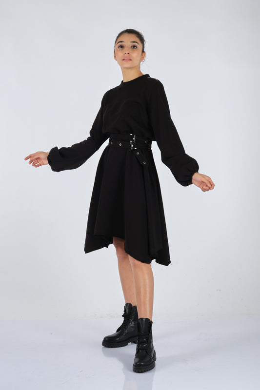 Unique Mode Minimalist Oversize Midi Elbise - Günlük & Özel Gün