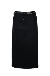 Ekol Kadın Midi Boy Minimalist Kalem Etek - Günlük Şıklık