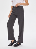 Faik Sönmez Kadın Yüksek Bel Regular Fit Pantolon - Minimalist Tarz