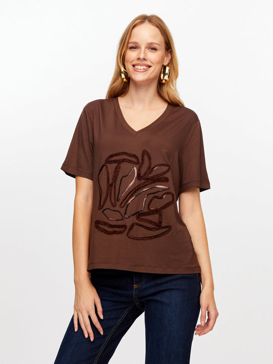 Faik Sönmez Kadın T-Shirt UW26TSH075