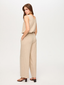 Faik Sönmez Wide Leg Fit Metal Aksesuarlı Keten Karışımlı Pantolon US26PNT034