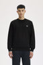 Fred Perry Erkek Bisiklet Yaka Pamuk Karışımlı Uzun Kollu Sweatshirt