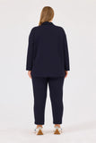 Gala-xi Kadın Büyük Beden Polo Yaka Sweatshirt 10002422314002
