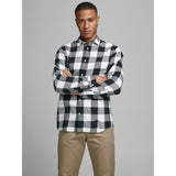 Jack&Jones Erkek Uzun Kol Kareli Gömlek - Günlük Stil