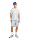 Jack&Jones Oversize Kısa Kol Çizgili Erkek Gömlek - Minimalist
