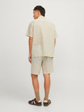 Jack&Jones Oversize Kısa Kol Çizgili Erkek Gömlek - Minimalist
