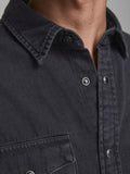 Jack&Jones Minimalist Uzun Kol Regular Fit Erkek Denim Gömlek