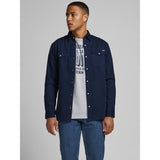 Jack&Jones Minimalist Uzun Kol Regular Fit Erkek Denim Gömlek