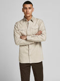 Jack&Jones Minimalist Uzun Kol Regular Fit Erkek Denim Gömlek