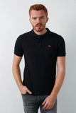 Levi's Erkek Polo Yaka Kısa Kol T-Shirt - Minimalist Günlük Stil