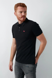 Levi's Erkek Polo Yaka Kısa Kol T-Shirt - Minimalist Günlük Stil