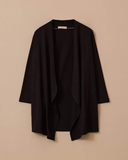 büyük beden asimetrik kesim triko hırka Gala-Xi