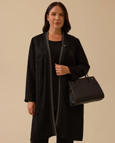 büyük beden desenli hırkalı takım Gala-Xi